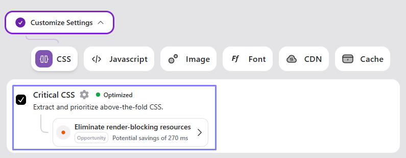 Critical CSS