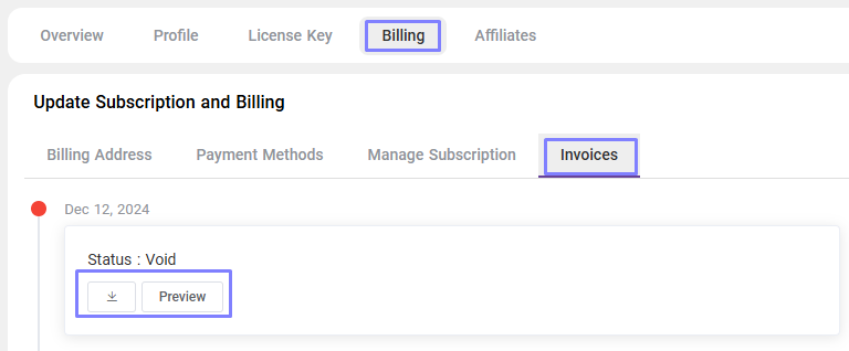 Invoices
