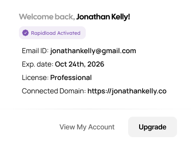 License Detail