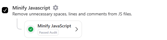 Minify JS