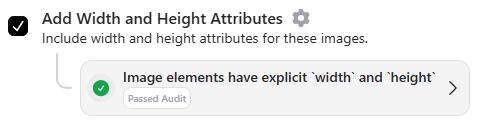 Add Width and Height Attributes